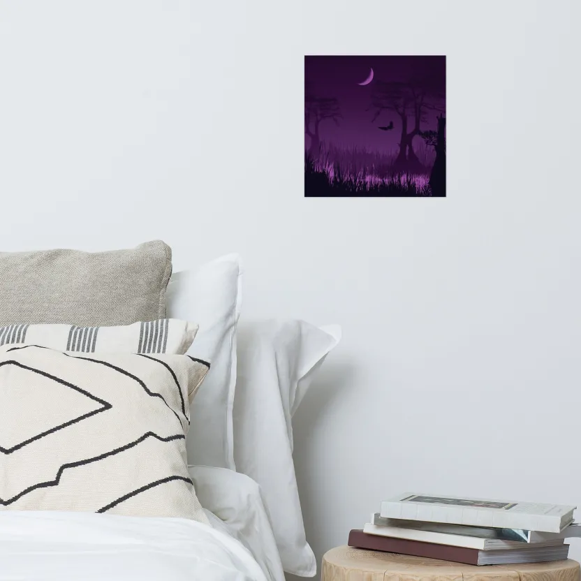 Cognitive Surplus Midnight Swampland Poster Art Print* Wall Art