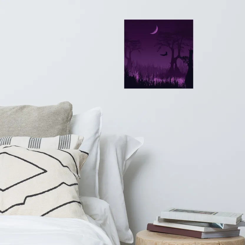 Cognitive Surplus Midnight Swampland Poster Art Print* Wall Art