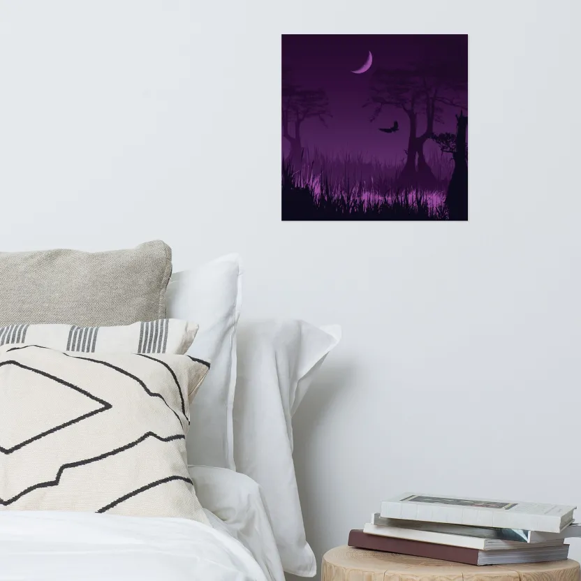 Cognitive Surplus Midnight Swampland Poster Art Print* Wall Art
