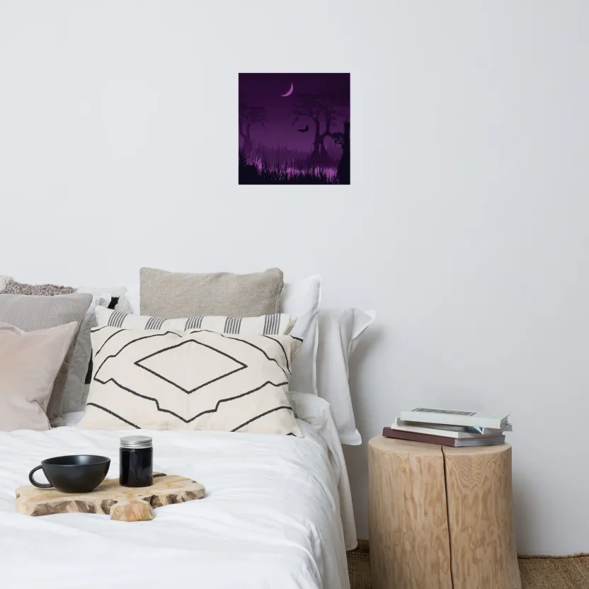 Cognitive Surplus Midnight Swampland Poster Art Print* Wall Art