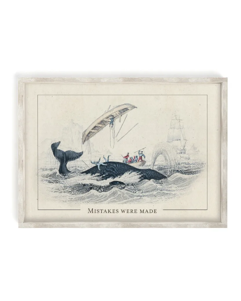 Cognitive Surplus Mistakes Were Made Illustration Museum Print* Wall Art | Biology