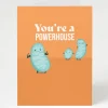 Cognitive Surplus Mitochondria: You're a Powerhouse Card | * Greeting Cards | Genetics