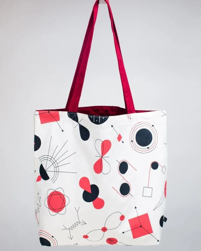 Cognitive Surplus Modern Physics Tote Bag | Reversible Tote* Tote Bags | Physics