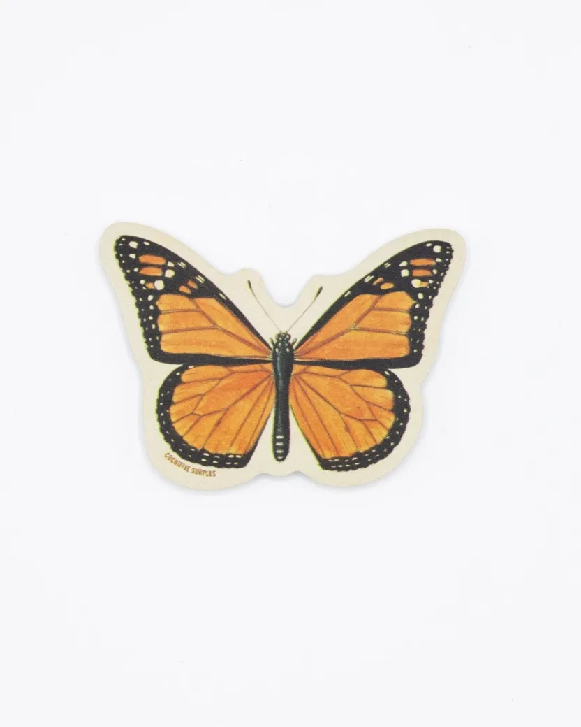 Cognitive Surplus Monarch Butterfly Sticker* Stickers | Entomology