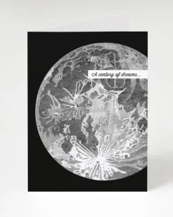 Cognitive Surplus Moon Greeting Card - Astronomy Stationery | * Greeting Cards | Astronomy