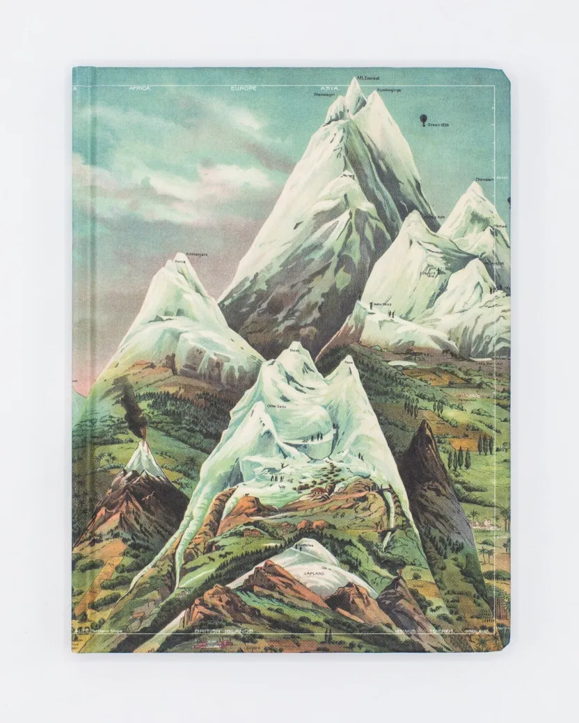 Cognitive Surplus Mountain Journal - Hardcover | Geologist, Hiking Gift* The Hypothesis | Geology + Earth Science