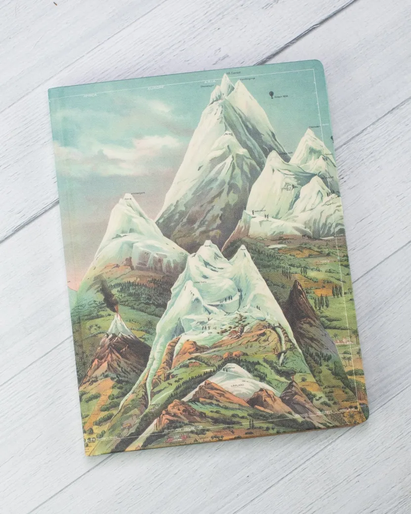 Cognitive Surplus Mountain Journal - Hardcover | Geologist, Hiking Gift* The Hypothesis | Geology + Earth Science