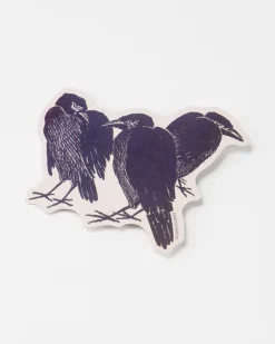 Cognitive Surplus Murder of Crows Sticker* Stickers | Ornithology