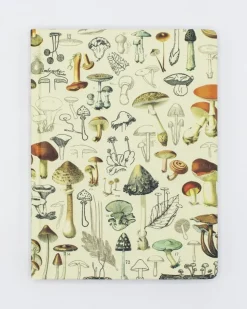 Cognitive Surplus Mushroom Notebook - Hardcover | Lined/Grid Journal* The Hypothesis | Kitchen Science