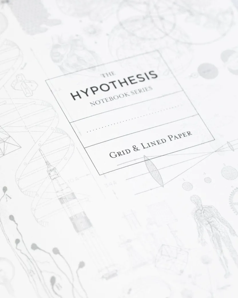 Cognitive Surplus Mushroom Notebook - Hardcover | Lined/Grid Journal* The Hypothesis | Kitchen Science