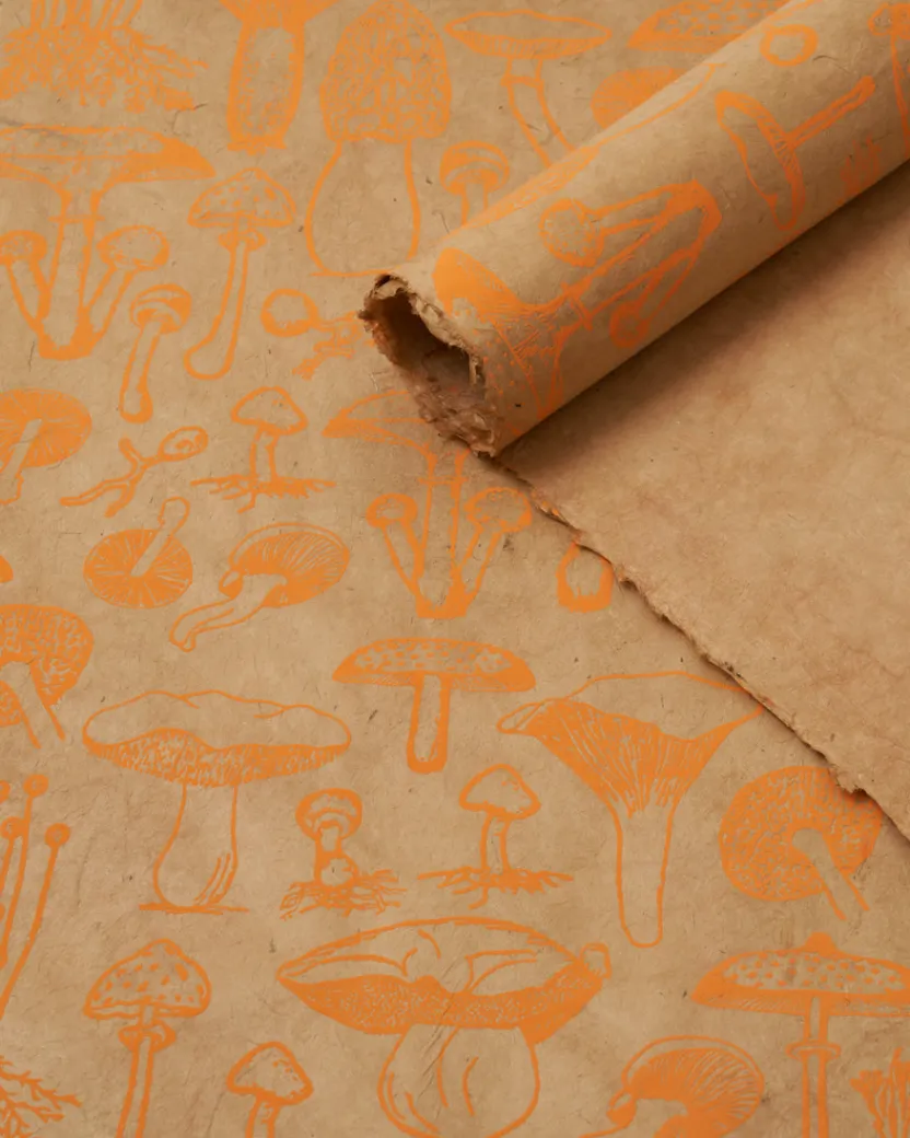 Cognitive Surplus Mushroom Wrapping Paper* Wrapping Paper | Botany