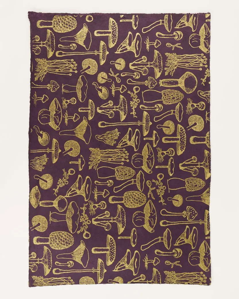 Cognitive Surplus Mushroom Wrapping Paper* Wrapping Paper | Botany