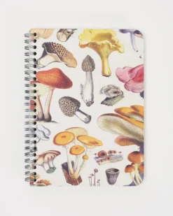 Cognitive Surplus Mushrooms Spiral Notebook | * The Helix | Botany