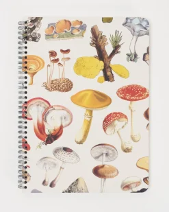 Cognitive Surplus Mushrooms Spiral Notebook | * The Helix | Botany
