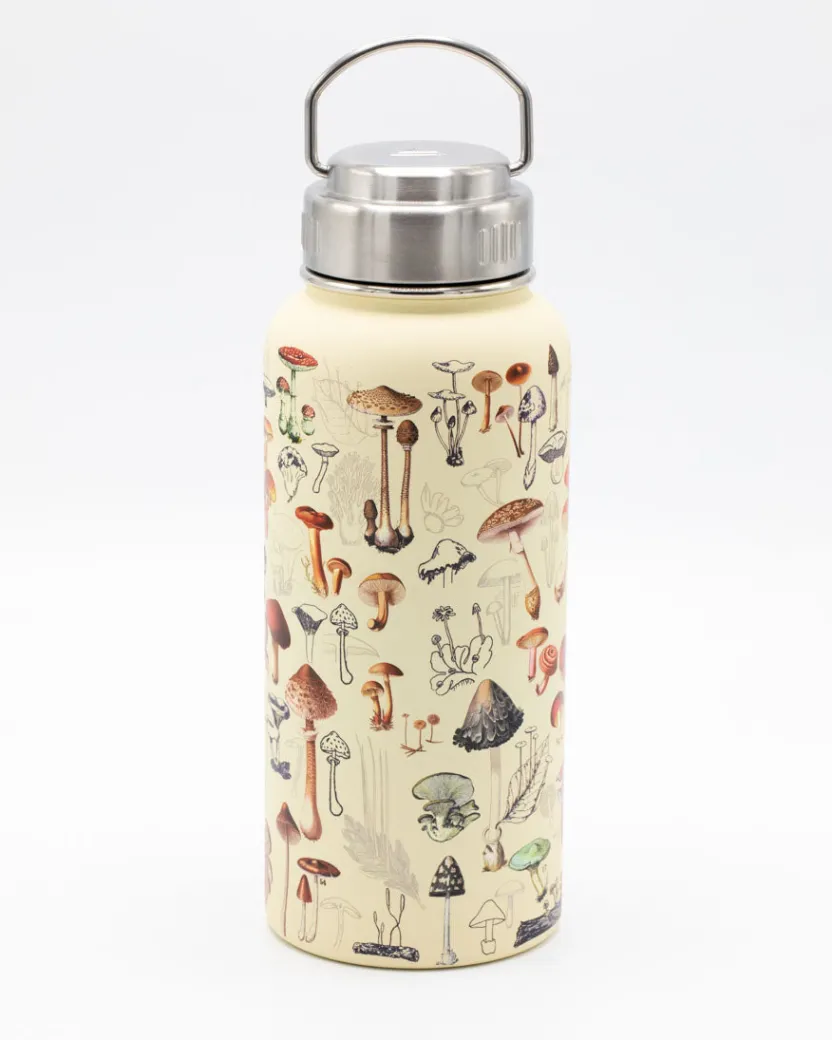 Cognitive Surplus Mushrooms Stainless Steel Vacuum Flask / Insulated Travel Thermos* Travel Mugs | Water Bottles