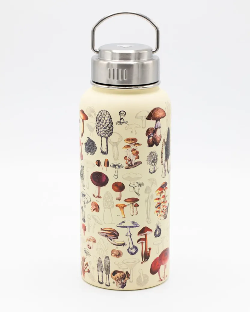 Cognitive Surplus Mushrooms Stainless Steel Vacuum Flask / Insulated Travel Thermos* Travel Mugs | Water Bottles