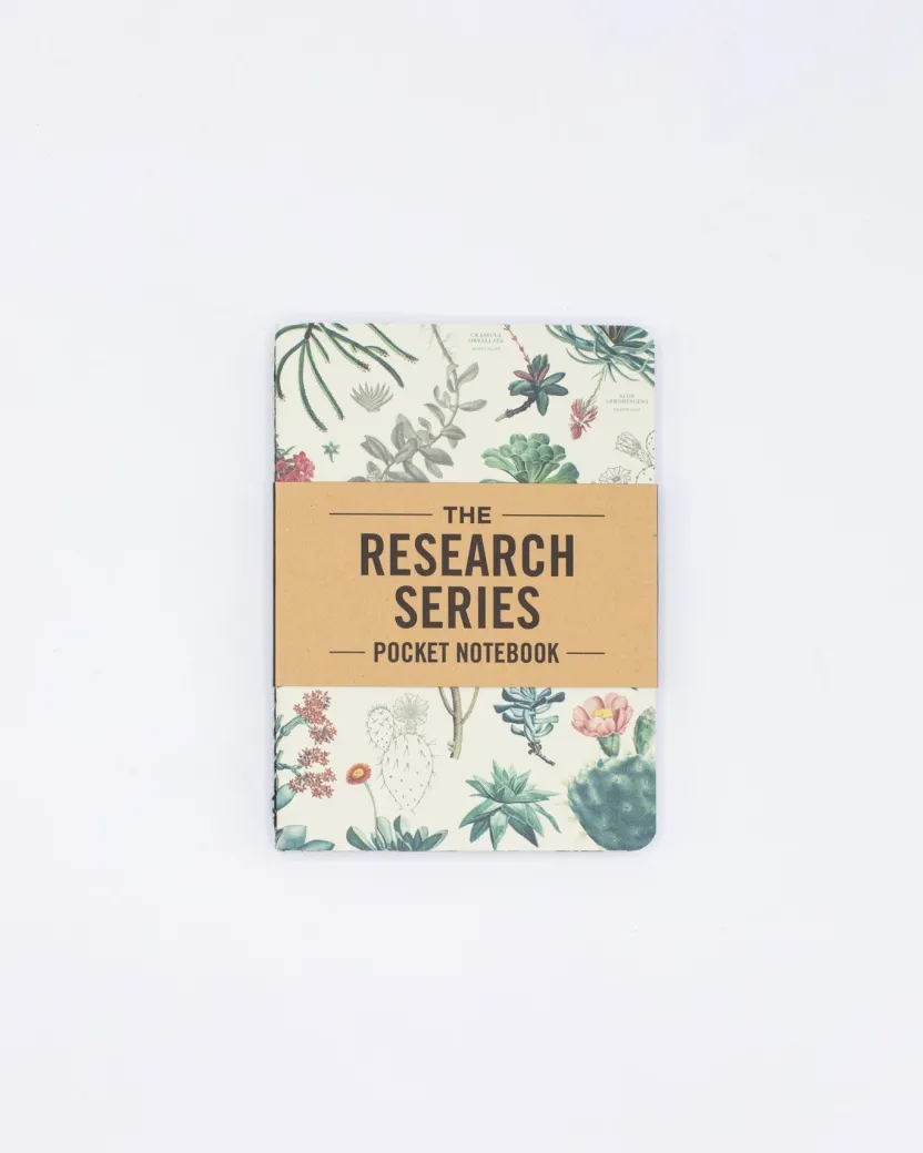 Cognitive Surplus Nature Pocket Notebook 4-pack* The Research | Botany