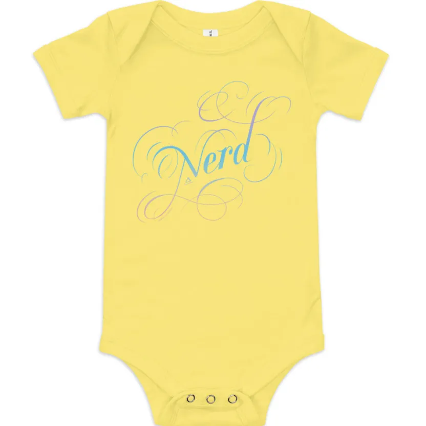 Cognitive Surplus Nerd Baby Bodysuit* Baby Bodysuits