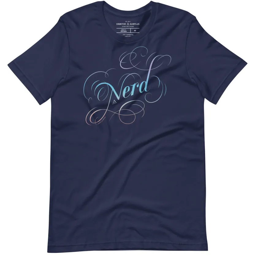Cognitive Surplus Nerd Graphic Tee* Unisex Graphic Tees