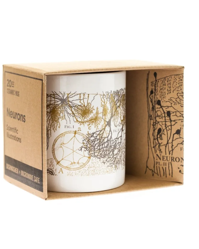 Cognitive Surplus Neuroscience Mug 20 oz | Neuron Coffee Mug* Mugs | Psychology
