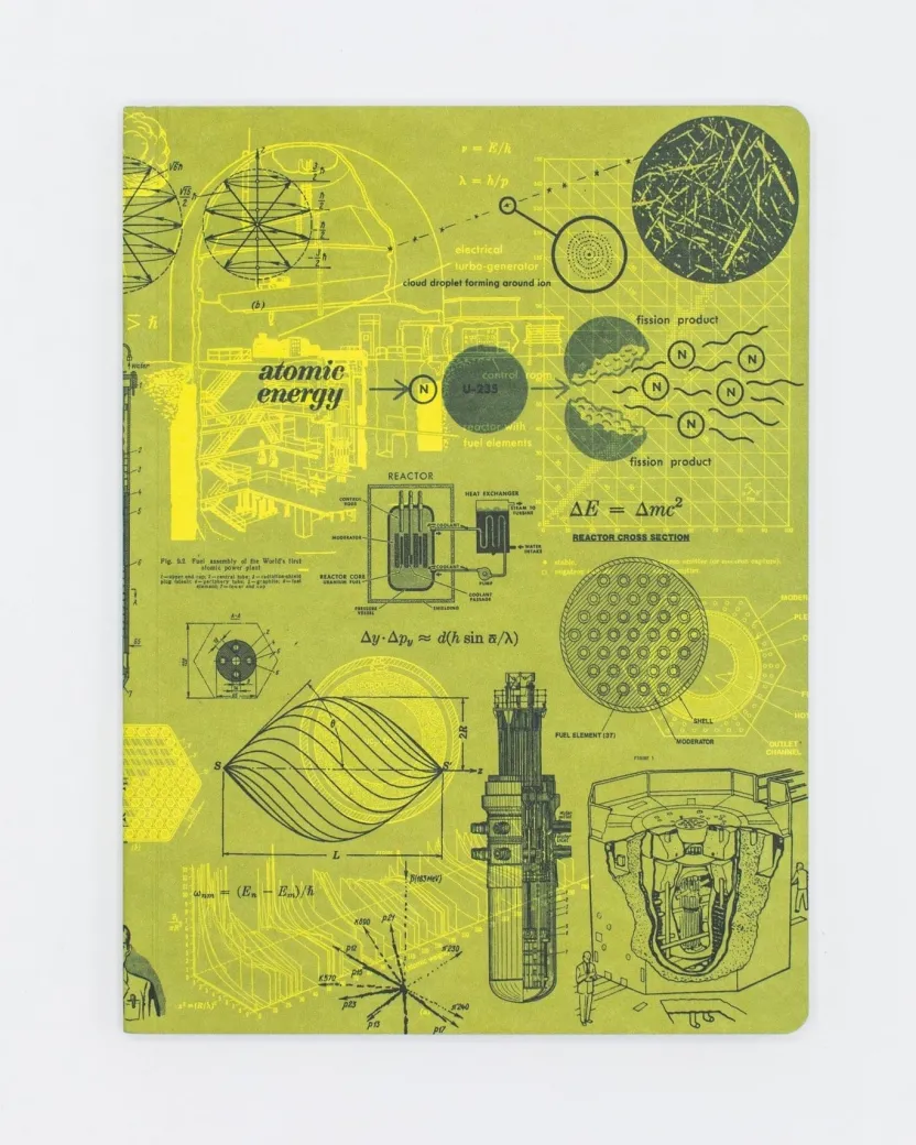 Cognitive Surplus Nuclear Physics Notebook - Softcover | Dotted Journal* The Experiment | Physics