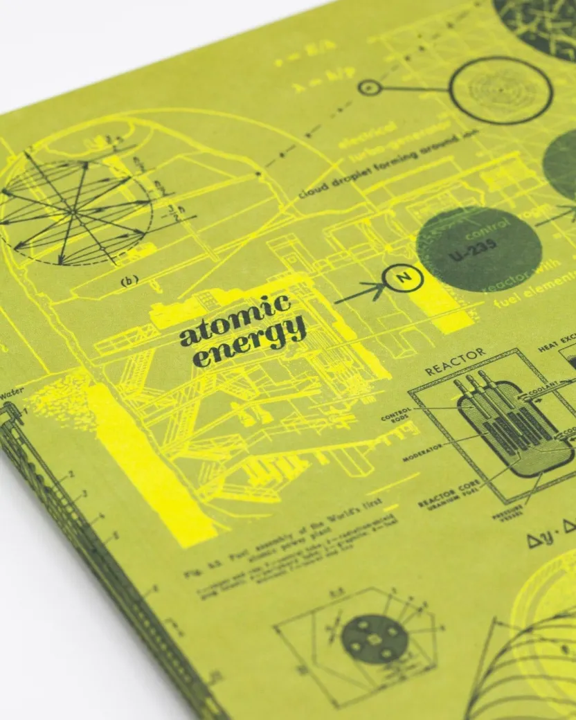 Cognitive Surplus Nuclear Physics Notebook - Softcover | Dotted Journal* The Experiment | Physics