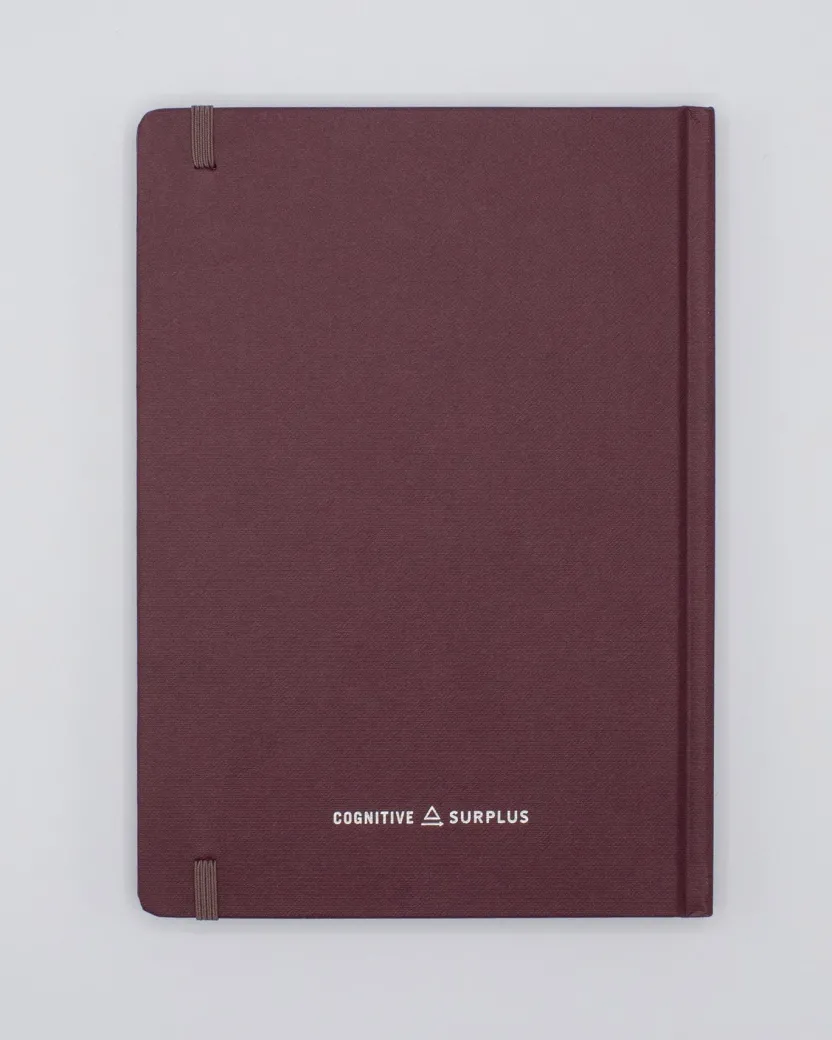 Cognitive Surplus Nursing A5 Hardcover Notebook - Dotted Lines | * The Abstract | Medicine
