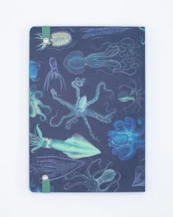 Cognitive Surplus Octopus A5 Notebook - Kraken Journal- Dotted Lines | * The Analysis | Marine Biology