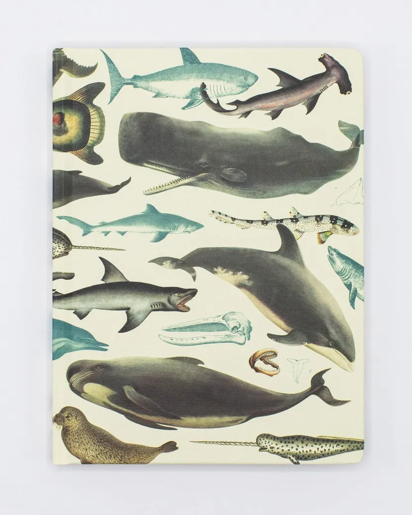 Cognitive Surplus Octopus Print Notebook - Hardcover | Marine Biology* The Hypothesis | Marine Biology
