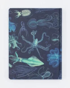 Cognitive Surplus Octopus Print Notebook - Hardcover | Marine Biology* The Hypothesis | Marine Biology