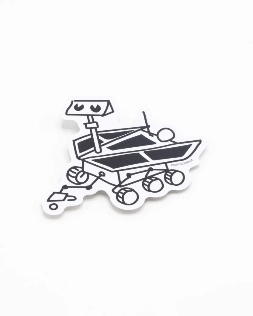 Cognitive Surplus Opportunity Mars Rover Doodle Sticker* Stickers | Astronomy