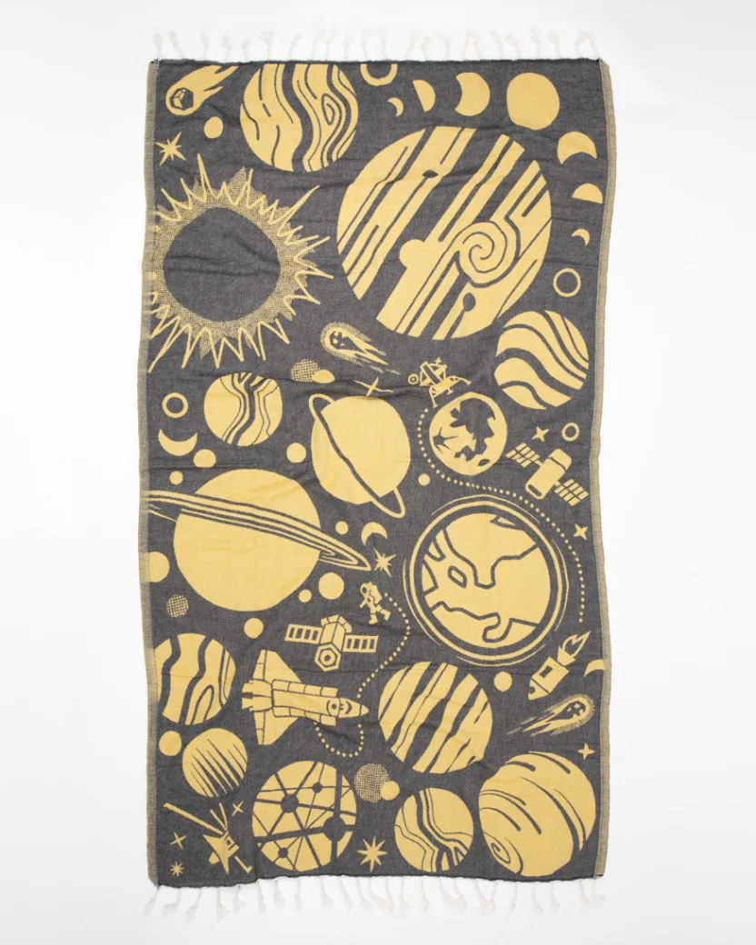 Cognitive Surplus Outer Space Turkish Towel* Turkish Towels | Astronomy