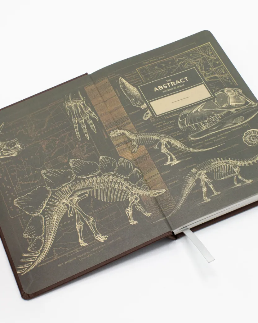 Cognitive Surplus Paleontology - Dinosaur A5 Hardcover Notebook - Dotted Lines* The Abstract | Paleontology