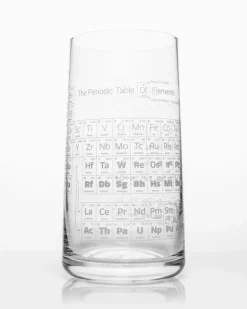 Cognitive Surplus Periodic Table Drinking Glass - Chemistry Tumbler | * Drinking Glasses | Chemistry