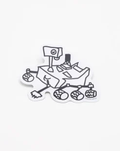 Cognitive Surplus Perseverence Mars Rover Doodle Sticker* Stickers | Astronomy