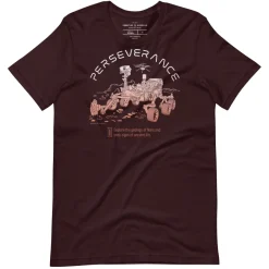 Cognitive Surplus Perseverence Rover Graphic Tee* Unisex Graphic Tees | Astronomy