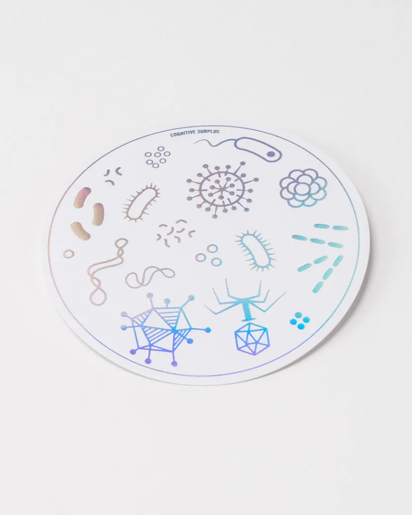 Cognitive Surplus Petri Dish Sticker* Stickers | Microbiology