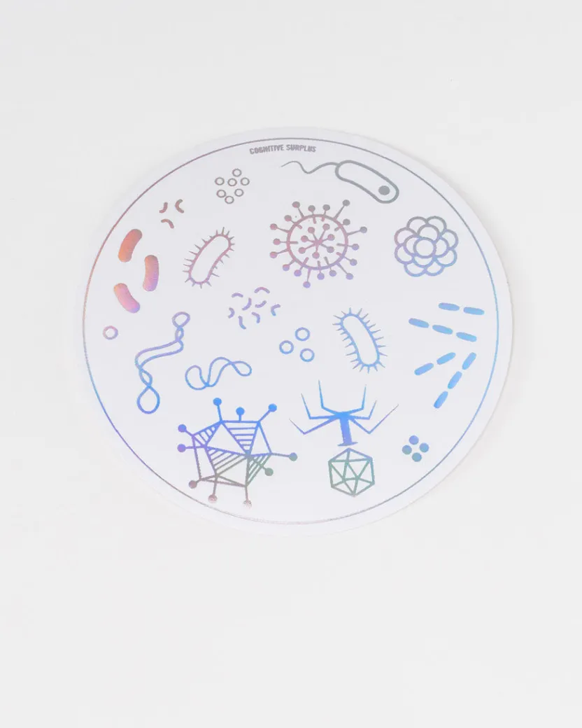 Cognitive Surplus Petri Dish Sticker* Stickers | Microbiology