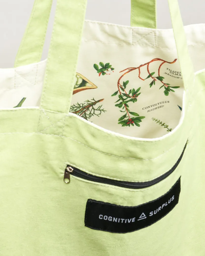Cognitive Surplus Pharmacy Tote Bag | Reversible Medicinal Botany Tote* Tote Bags | Pharmacy