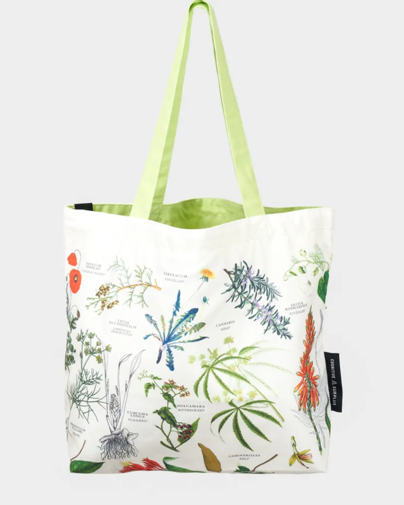 Cognitive Surplus Pharmacy Tote Bag | Reversible Medicinal Botany Tote* Tote Bags | Pharmacy
