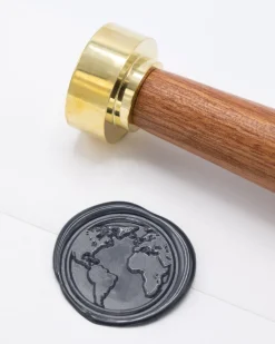 Cognitive Surplus Planet Earth Wax Seal | * Wax Stamps | Geology + Earth Science