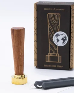 Cognitive Surplus Planet Earth Wax Seal | * Wax Stamps | Geology + Earth Science