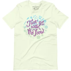 Cognitive Surplus Plankton: Just Go With the Flow Graphic Tee* Unisex Graphic Tees | Marine Biology