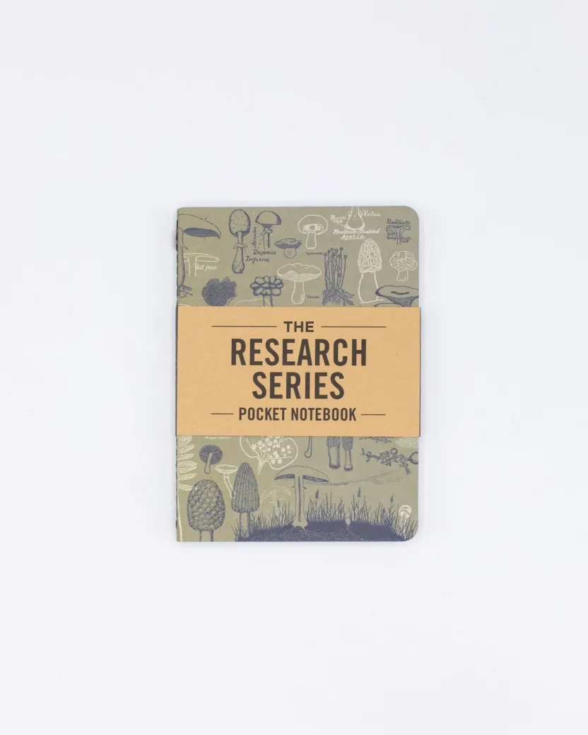 Cognitive Surplus Plants + Fungi Pocket Notebooks Set of 4* The Research | Kitchen Science