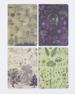 Cognitive Surplus Plants + Fungi Pocket Notebooks Set of 4* The Research | Kitchen Science
