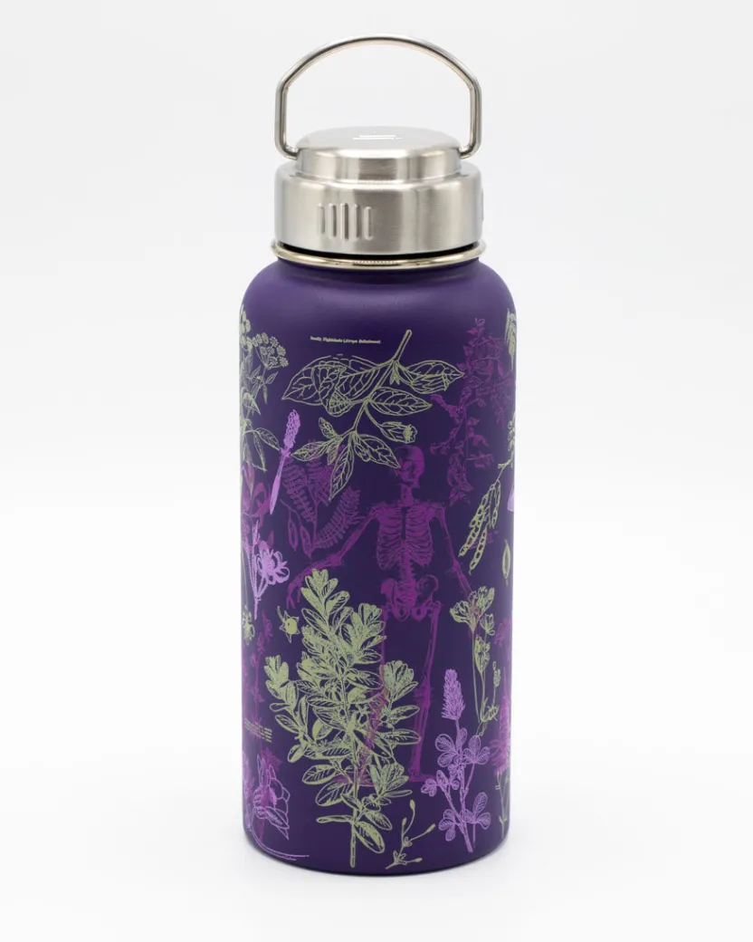 Cognitive Surplus Poisonous Plants 32 oz Stainless Steel Bottle by* Travel Mugs | Water Bottles