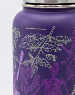 Cognitive Surplus Poisonous Plants 32 oz Stainless Steel Bottle by* Travel Mugs | Water Bottles