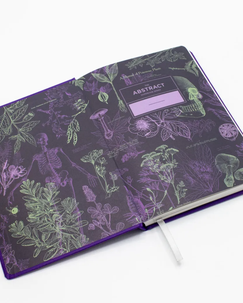 Cognitive Surplus Poisonous Plants A5 Hardcover Notebook - Dotted Lines | * The Abstract | Botany