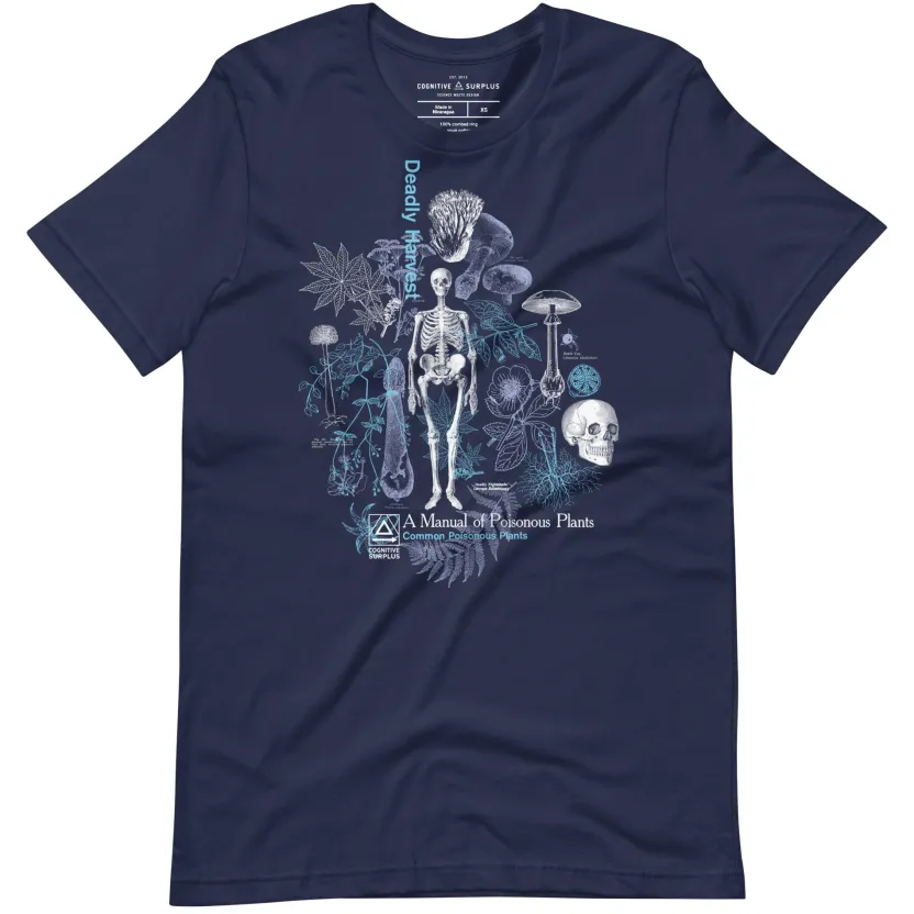 Cognitive Surplus Poisonous Plants: Deadly Harvest Graphic Tee* Unisex Graphic Tees | Botany
