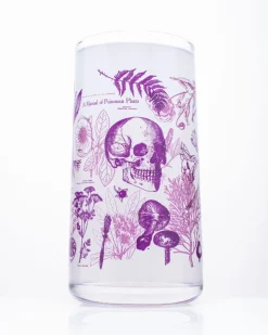 Cognitive Surplus Poisonous Plants Drinking Glass – Tumbler Glass | * Drinking Glasses | Botany